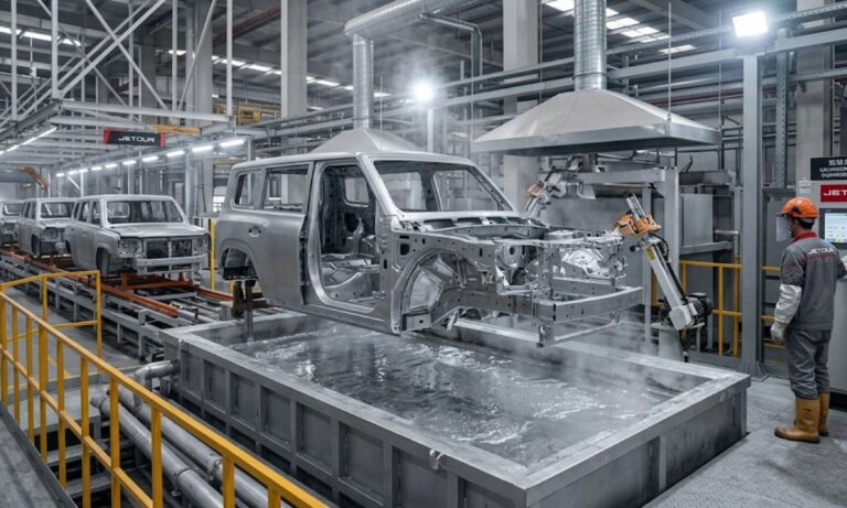 Оцинковка Jetour: особенности защиты в популярных моделях