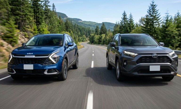 Kia Sportage или Toyota RAV4: честное сравнение двух лидеров рынка компактных кроссоверов