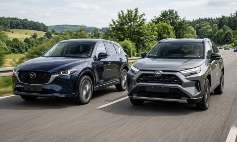 Mazda CX-5 или Toyota RAV4: честное сравнение двух лидеров рынка компактных кроссоверов