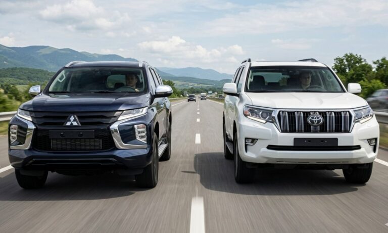 Mitsubishi Pajero или Toyota Land Cruiser Prado: сравнение двух легендарных внедорожников