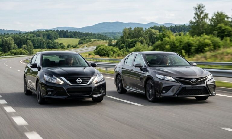 Nissan Teana или Toyota Camry: честное сравнение двух японских седанов бизнес-класса