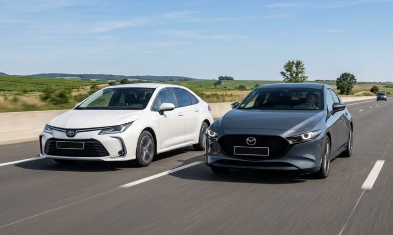 Toyota Corolla или Mazda 3: сравнение двух японских компактов