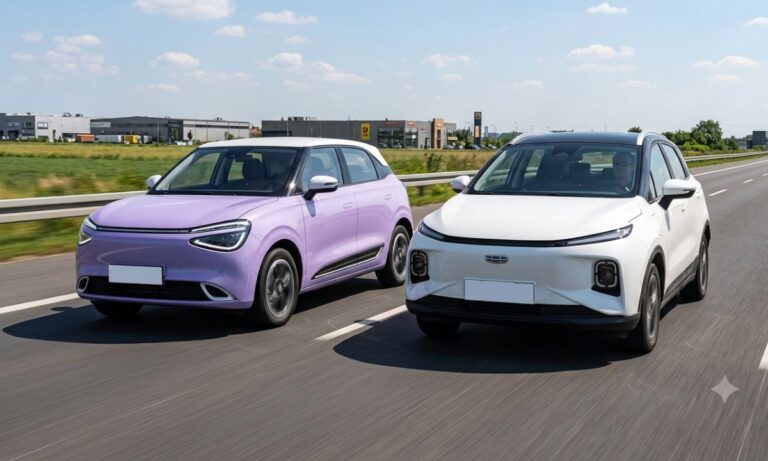 Dongfeng Box или Geely Geometry E: два китайских электромобиля — честное сравнение