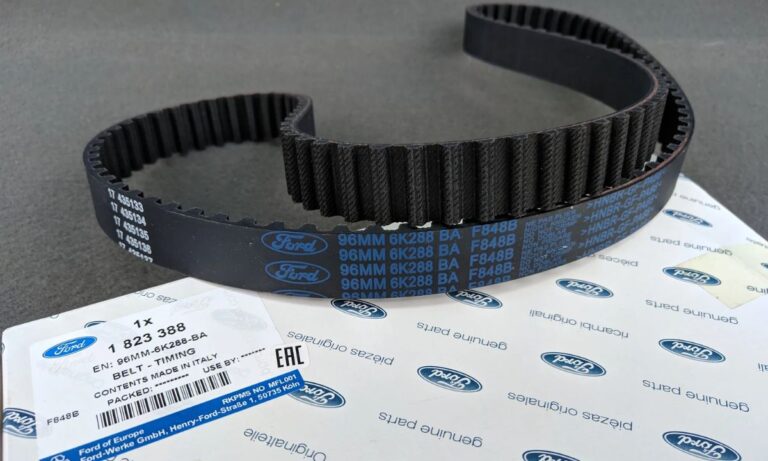 Регламент замены ремня ГРМ Ford: сроки и последствия обрыва для всех двигателей